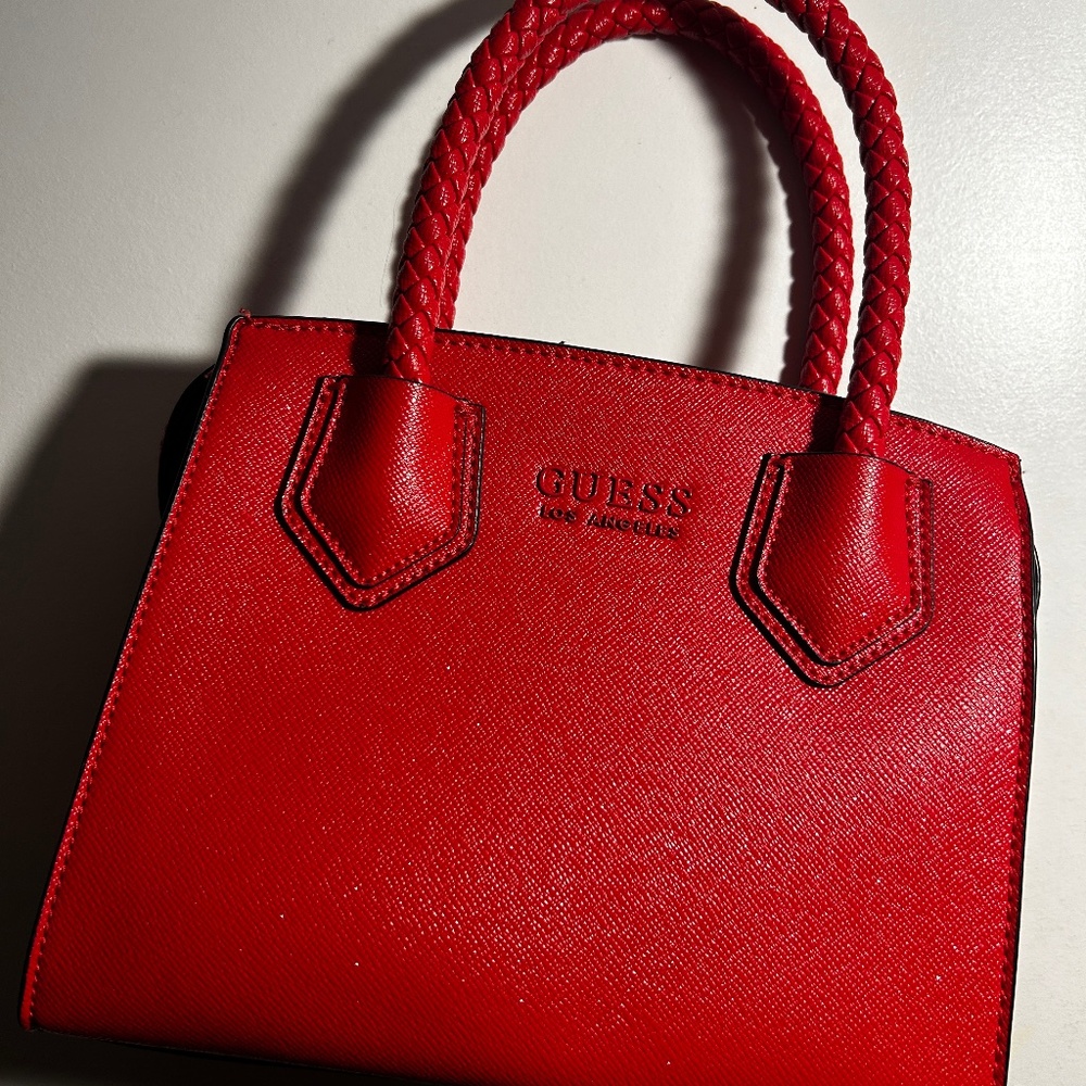 GUESS RED BAG